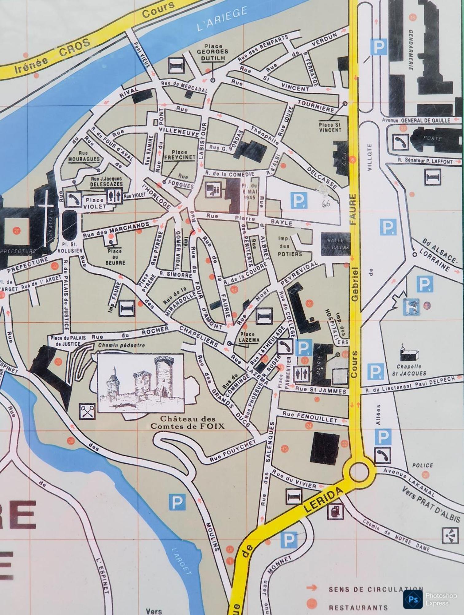 La Note Verte - Parking Gratuit Devant L'Entree Foix Dış mekan fotoğraf