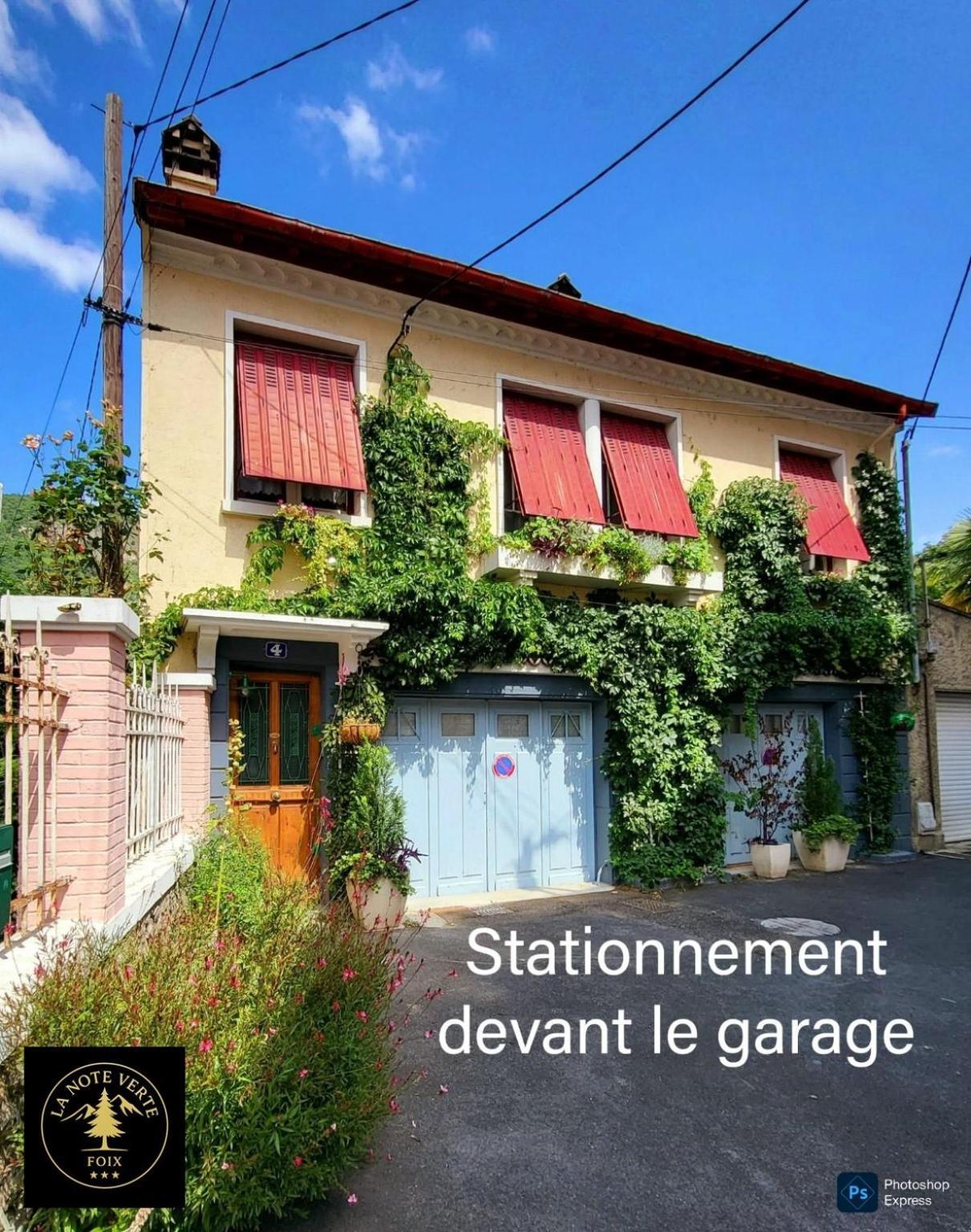 La Note Verte - Parking Gratuit Devant L'Entree Foix Dış mekan fotoğraf